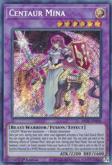 Centaur Mina (BROL-EN020) [Brothers of Legend]