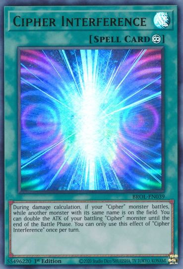 Cipher Interference (BROL-EN039) [Brothers of Legend]