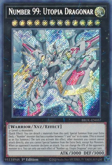 Number : Utopia Dragonar (BROL-EN057) [Brothers of Legend]