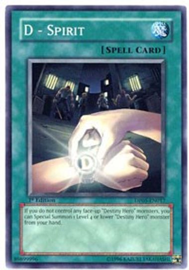 D - Spirit (DP05-EN017) [Duelist Pack 5: Aster Phoenix]