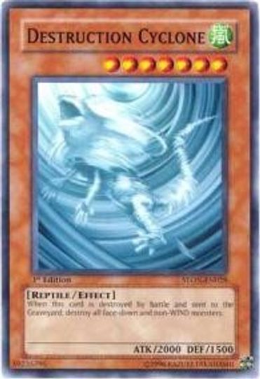 Destruction Cyclone (STON-EN028) [Strike of Neos]