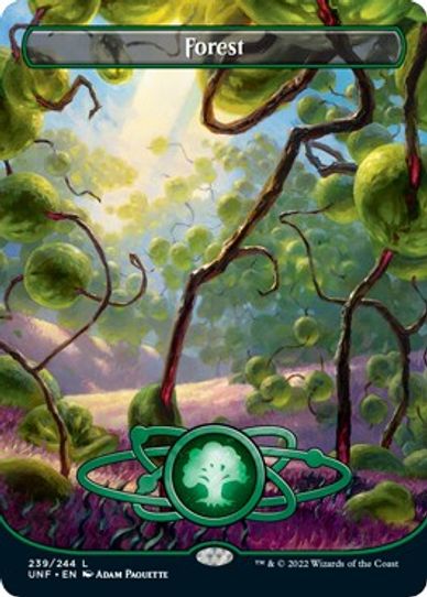 Forest Full Art (239) [Unfinity]