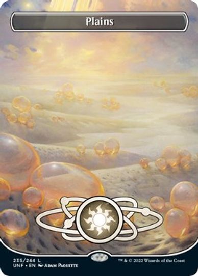 Plains Full Art (235) [Unfinity]