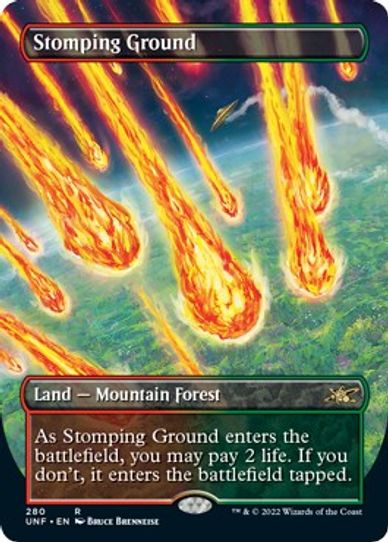 Stomping Ground (Borderless) (280) [Unfinity]