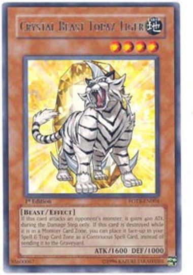 Crystal Beast Topaz Tiger (FOTB-EN004) [Force of the Breaker]