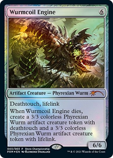 Wurmcoil Engine (3) [Game Day & Store Championship Promos]