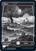 Plains (Moonlit Land) (Foil Etched) (408) [WPN & Gateway Promos]