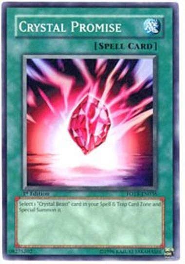 Crystal Promise (FOTB-EN036) [Force of the Breaker]