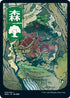 Forest - JP Full Art (302) [Kamigawa: Neon Dynasty]