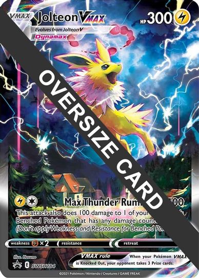 Jolteon VMAX SWSH184 (SWSH184) [First Partner Pack Jumbo Cards]