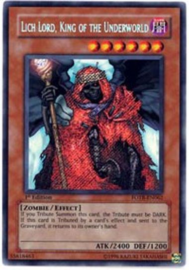 Lich Lord, King of the Underworld (FOTB-EN062) [Force of the Breaker]