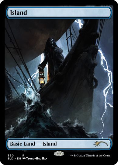 Island (The Dracula Lands) (360) [Secret Lair Drop Series]