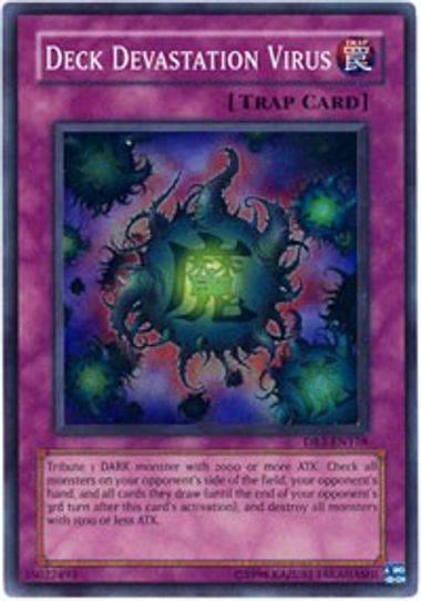 Deck Devastation Virus (DR3-EN178) [Dark Revelation Volume 3]