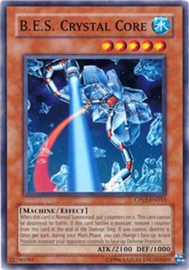 B.E.S. Crystal Core (CP03-EN015) [Champion Pack 3]