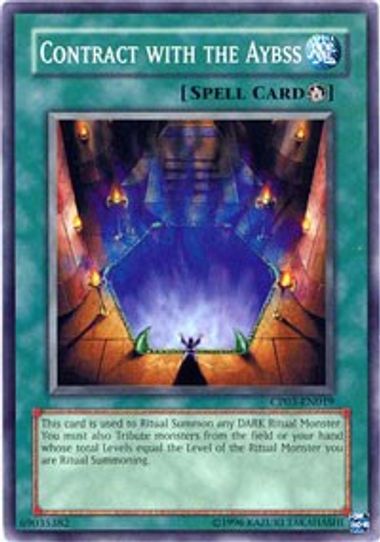 Contract with the Abyss (CP03-EN019) [Champion Pack 3]