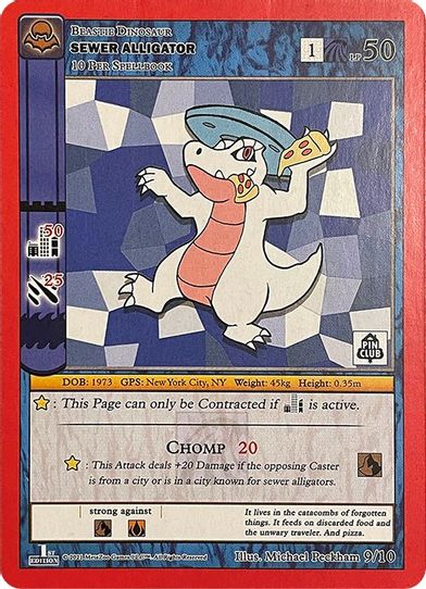 Sewer Alligator (Cryptid Nation Mystery Collection) (9/10) [Miscellaneous Promos]