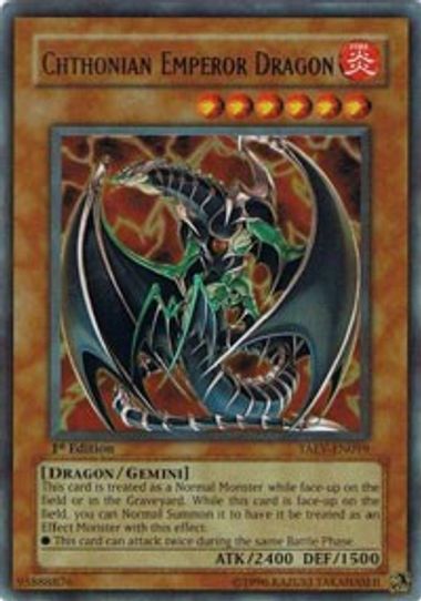 Chthonian Emperor Dragon (TAEV-EN019) [Tactical Evolution]