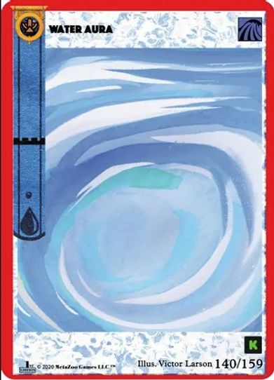 Water Aura (140) [Cryptid Nation: Kickstarter Edition]