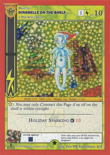 Dingbelle on the Shelf (First Edition) (4/5) [Holiday Promos]