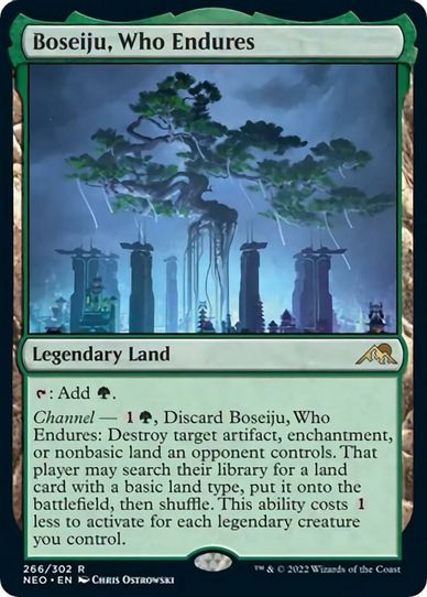 Boseiju, Who Endures (266) [Kamigawa: Neon Dynasty]