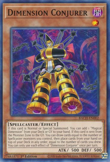 Dimension Conjurer (BACH-EN002) [Battle of Chaos]