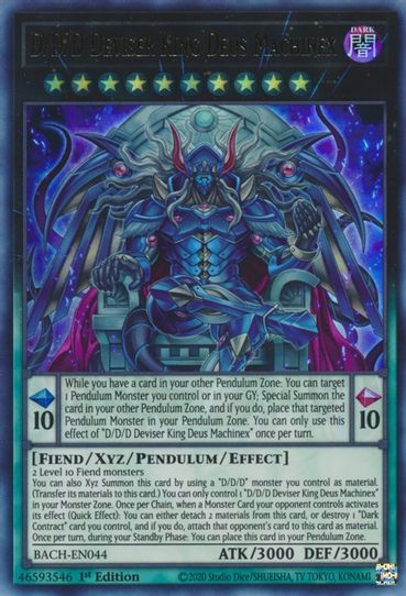 D/D/D Deviser King Deus Machinex (BACH-EN044) [Battle of Chaos]