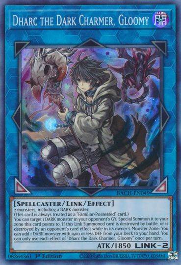 Dharc the Dark Charmer, Gloomy (BACH-EN049) [Battle of Chaos]