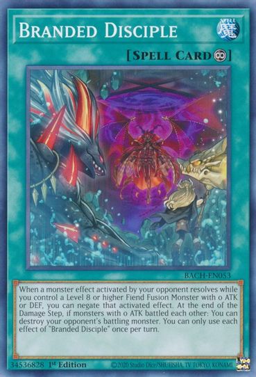 Branded Disciple (BACH-EN053) [Battle of Chaos]