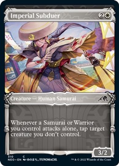 Imperial Subduer (Showcase) (310) [Kamigawa: Neon Dynasty]