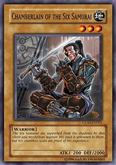 Chamberlain of the Six Samurai (GLAS-EN001) [Gladiator's Assault]