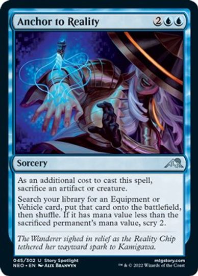 Anchor to Reality (45) [Kamigawa: Neon Dynasty]