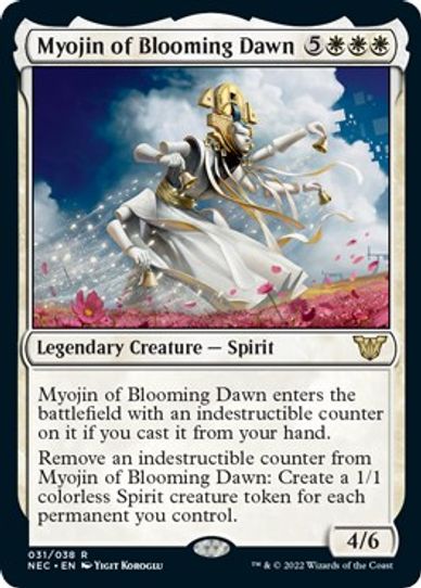 Myojin of Blooming Dawn (31) [Commander: Kamigawa: Neon Dynasty]