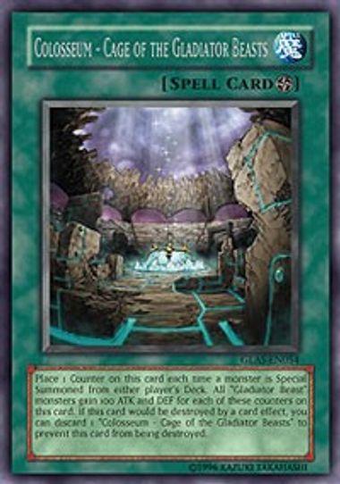 Colosseum - Cage of the Gladiator Beasts (GLAS-EN054) [Gladiator's Assault]