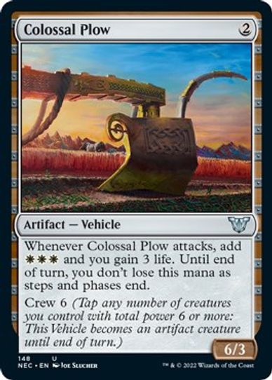 Colossal Plow (148) [Commander: Kamigawa: Neon Dynasty]