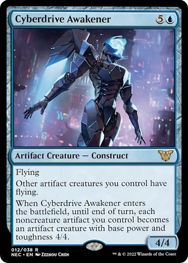 Cyberdrive Awakener (12) [Commander: Kamigawa: Neon Dynasty]