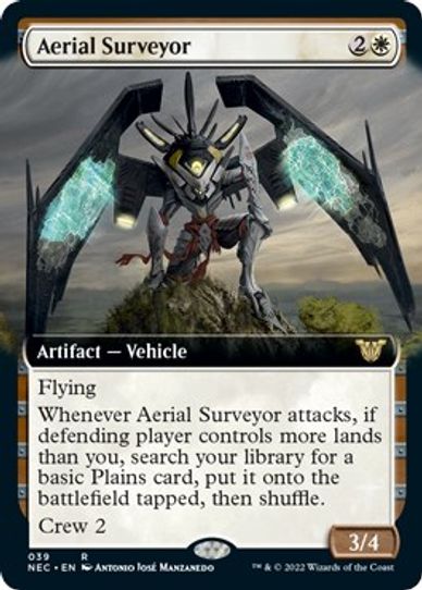 Aerial Surveyor (Extended Art) (39) [Commander: Kamigawa: Neon Dynasty]