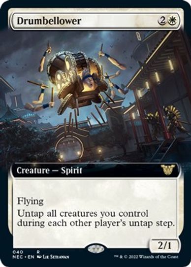Drumbellower (Extended Art) (40) [Commander: Kamigawa: Neon Dynasty]