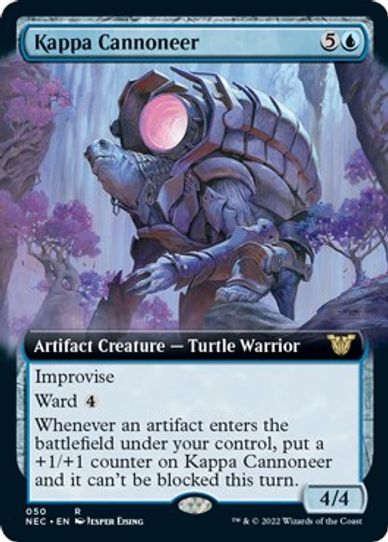 Kappa Cannoneer (Extended Art) (50) [Commander: Kamigawa: Neon Dynasty]