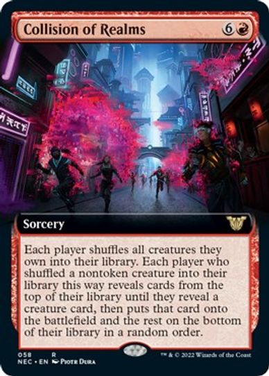 Collision of Realms (Extended Art) (58) [Commander: Kamigawa: Neon Dynasty]