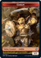 Goblin // Blood Double-sided Token (Challenger ) [Unique and Miscellaneous Promos]