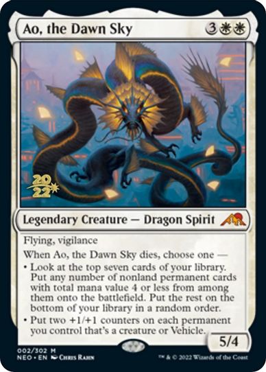 Ao, the Dawn Sky (2) [Prerelease Cards]