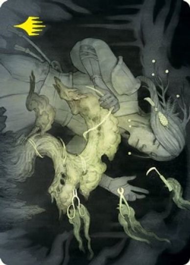 Careful Cultivation Art Card (Gold-Stamped Signature) (21) [Art Series: Kamigawa: Neon Dynasty]