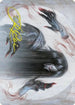 Clawing Torment Art Card (Gold-Stamped Signature) (32) [Art Series: Kamigawa: Neon Dynasty]
