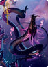 Junji, the Midnight Sky Art Card () (Gold-Stamped Signature) (38) [Art Series: Kamigawa: Neon Dynasty]