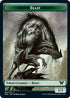 Beast // Treasure Double-sided Token (7/17) [Commander: Kamigawa: Neon Dynasty]