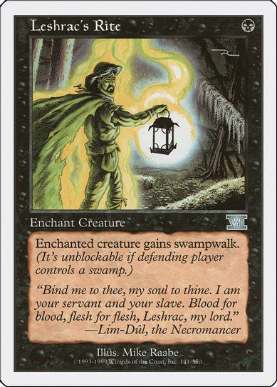 Leshrac's Rite [Classic Sixth Edition]