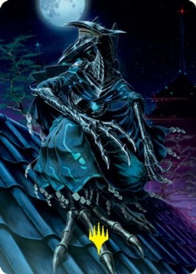 Jin-Gitaxias, Progress Tyrant Art Card (Gold-Stamped Signature) (52) [Art Series: Kamigawa: Neon Dynasty]