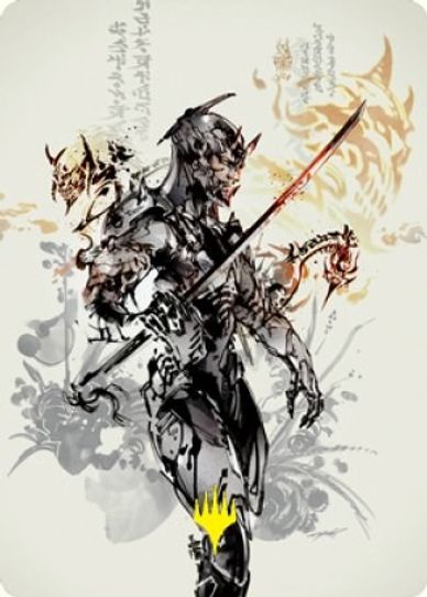 Satoru Umezawa Art Card () (Gold-Stamped Signature) (73) [Art Series: Kamigawa: Neon Dynasty]