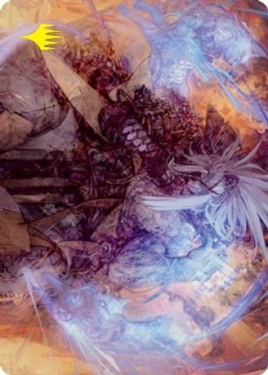 Satoru Umezawa Art Card () (Gold-Stamped Signature) (74) [Art Series: Kamigawa: Neon Dynasty]