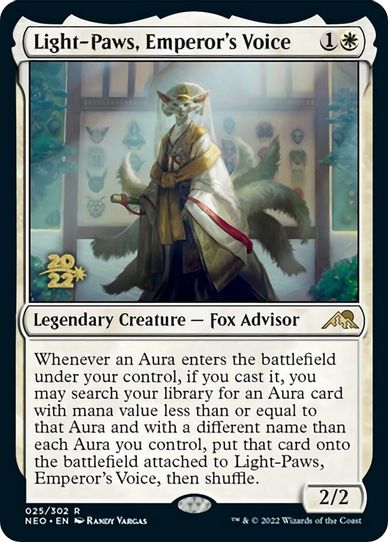 Light-Paws, Emperor's Voice (25) [Prerelease Cards]